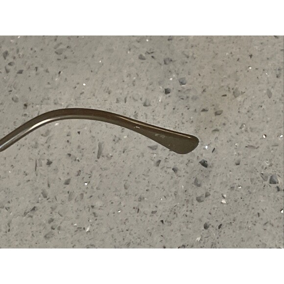 Elle Eyeglasses Frames ONLY Metal Full Rim Oval 50-18 silver main image 9